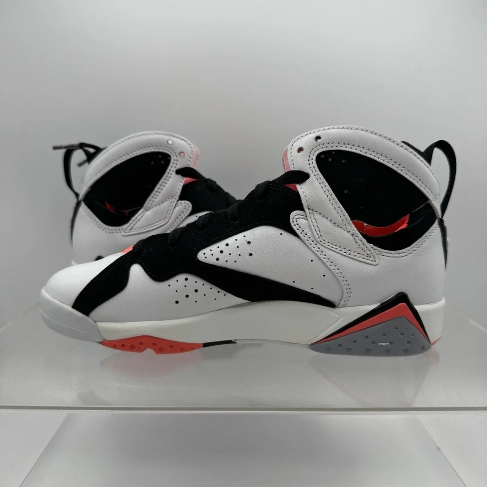 Brand New Air Jordan 7 VII Retro Hot Lava 442960-106 White Red Size 5.5Y Youth